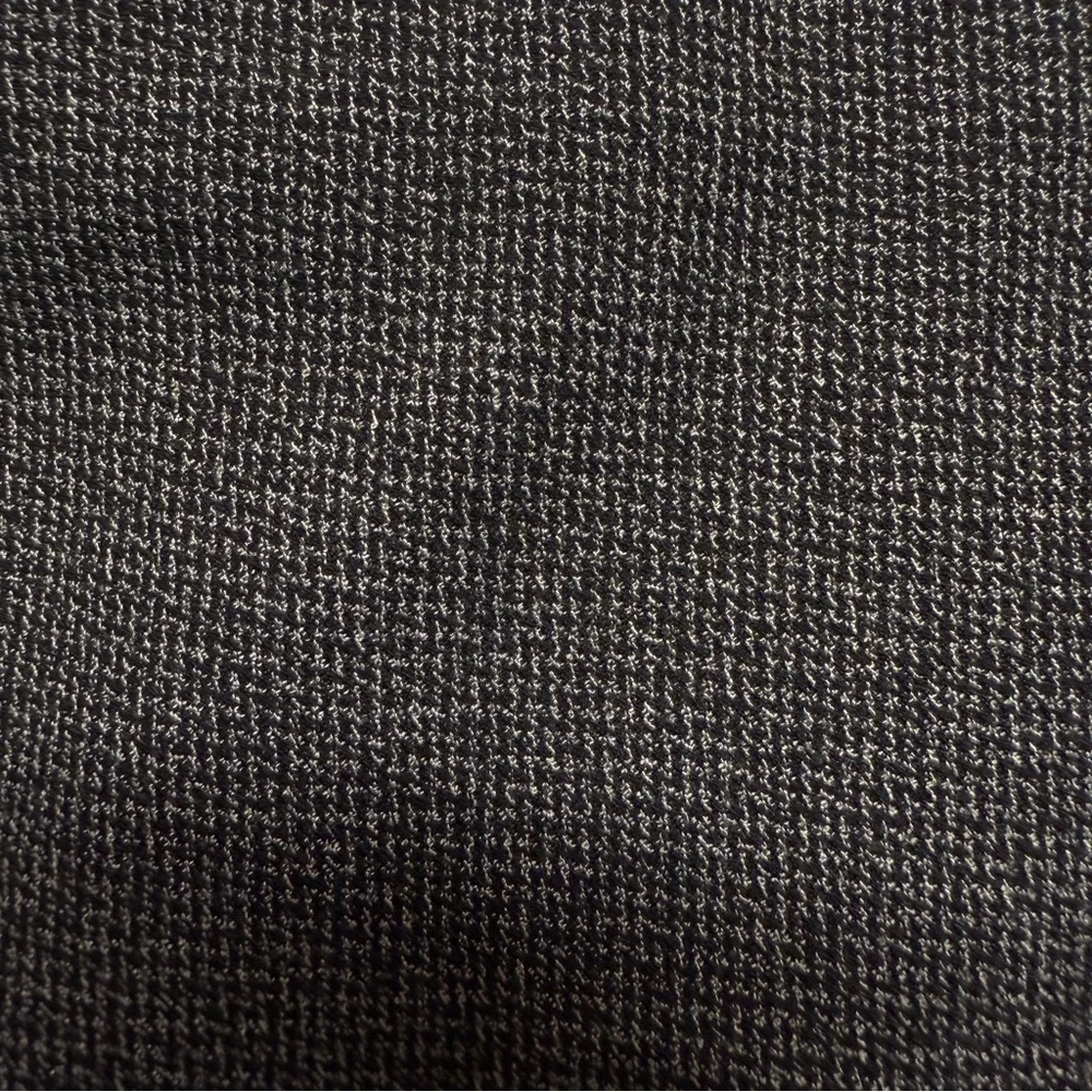Express Textured Black/White Hip Pleat Detail Pencil Skirt 22